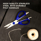 Chicago Cutlery 2-piece Kitchen Shears in Blueberry and Blue Frost