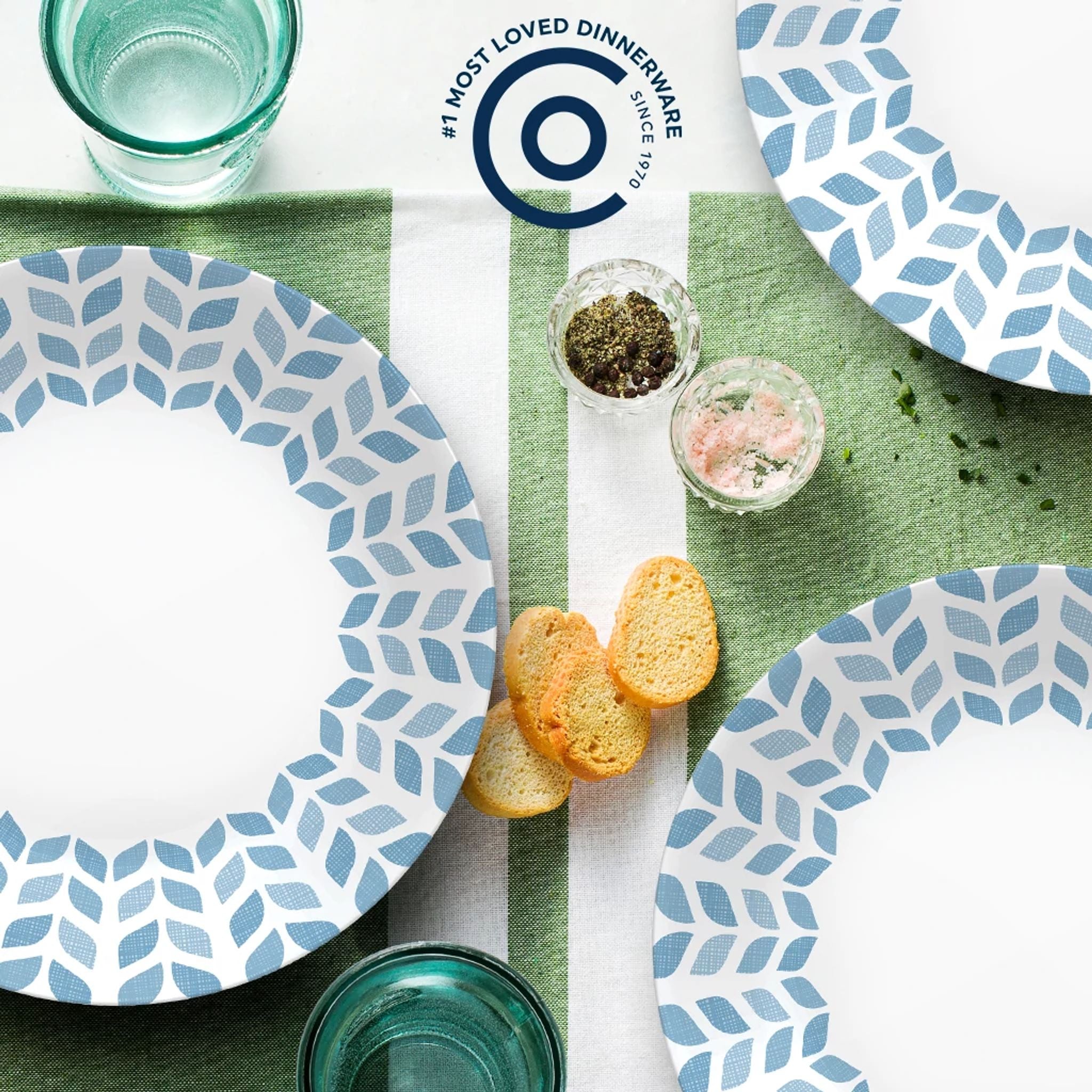 Corelle® Global Collection Northern Pines 10.25" Dinner Plates, 6-pack