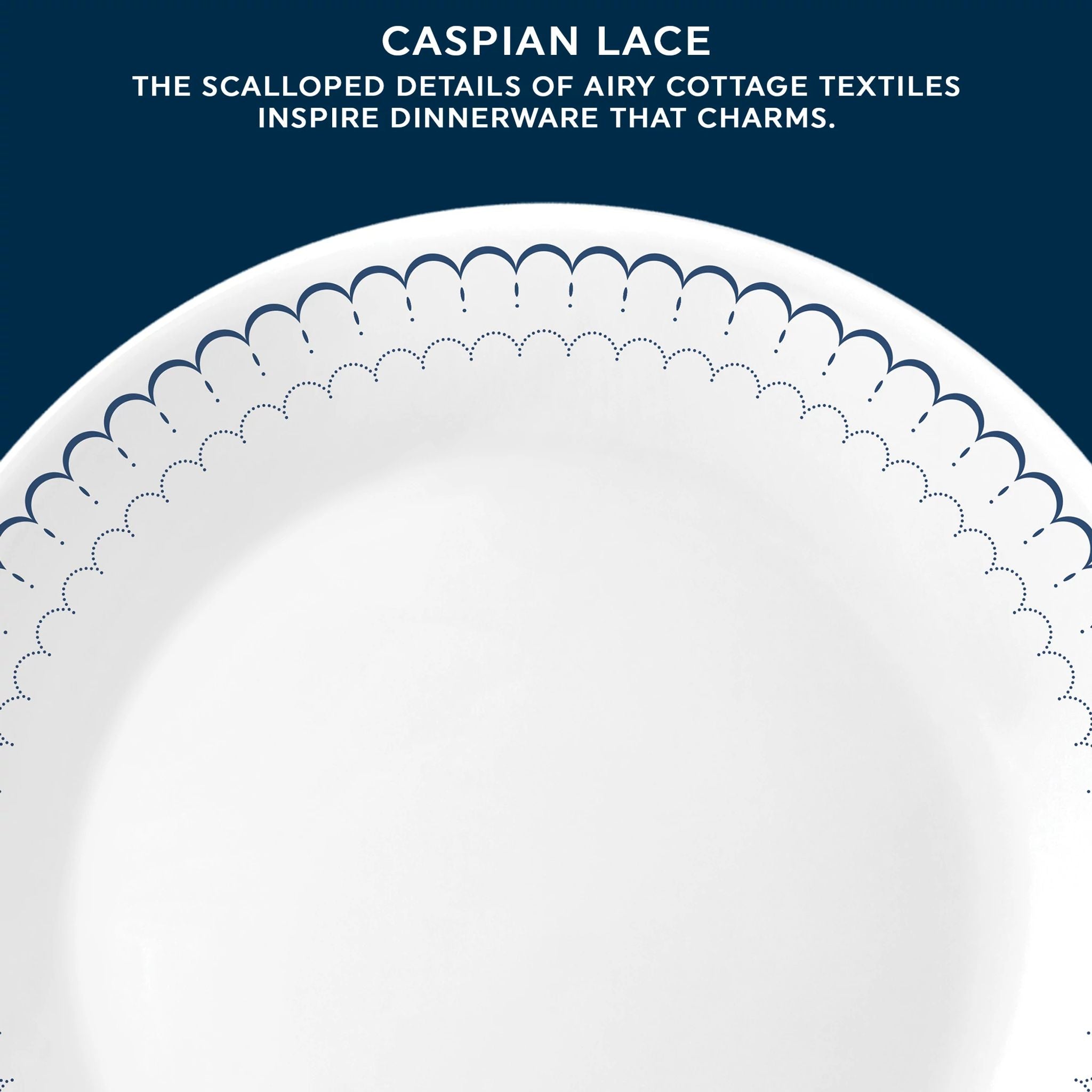 Corelle® Caspian Lace 10.25" Dinner Plates, 6-pack