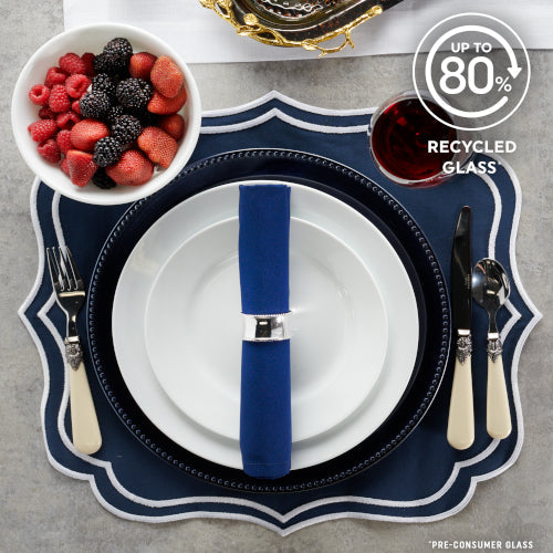 Corelle® Dazzling White Wide Rim 18pc Set, Service for 6