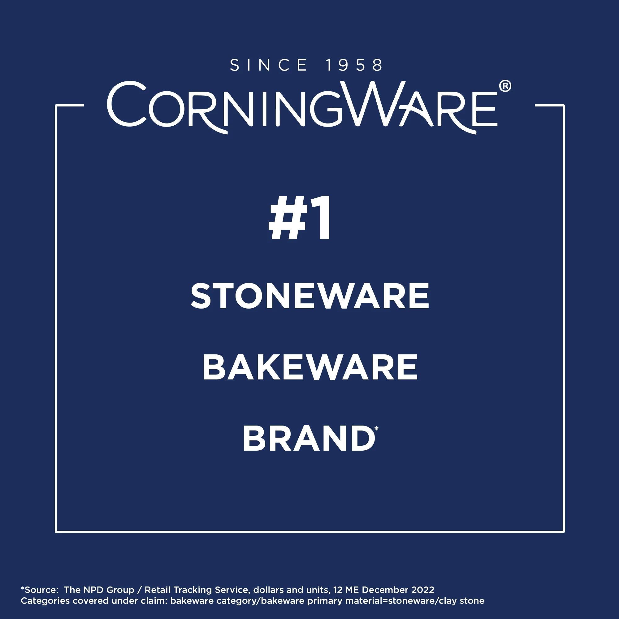 CorningWare® French White® 2.5-quart Oval Casserole Dish